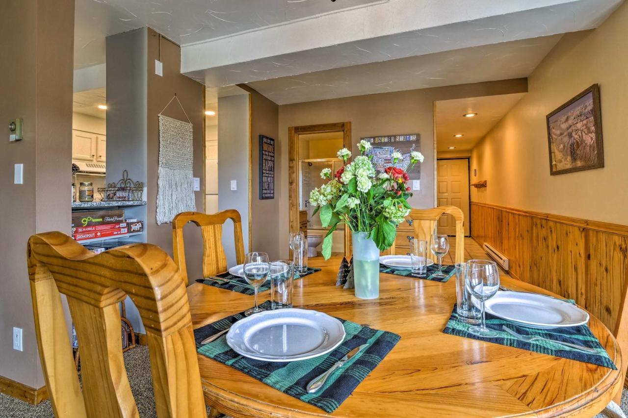 Cozy Ski-Inandski-Out Breckenridge Condo Mtn Views! Bagian luar foto