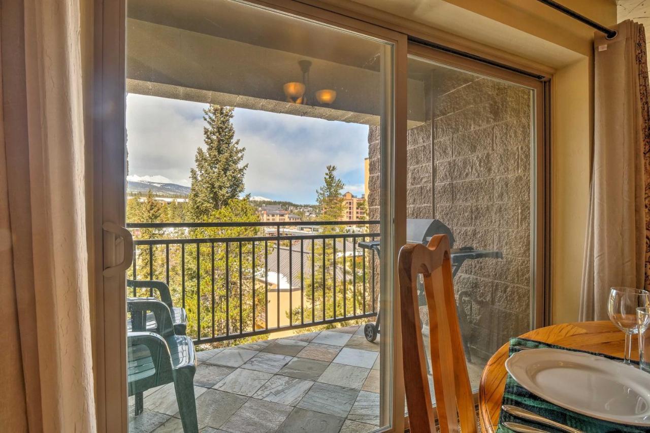 Cozy Ski-Inandski-Out Breckenridge Condo Mtn Views! Bagian luar foto