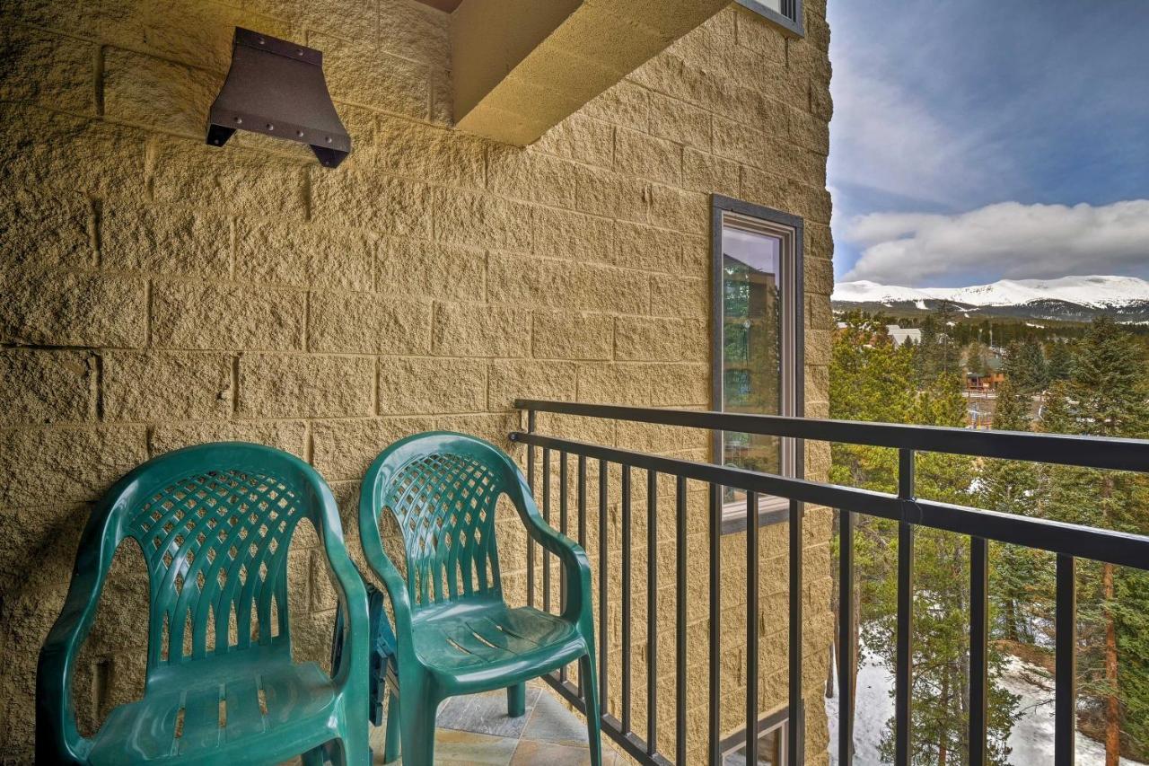 Cozy Ski-Inandski-Out Breckenridge Condo Mtn Views! Bagian luar foto