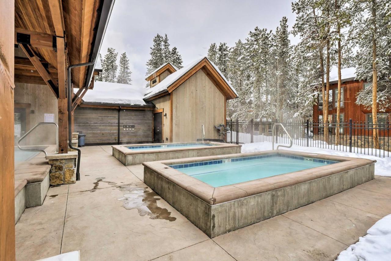 Cozy Ski-Inandski-Out Breckenridge Condo Mtn Views! Bagian luar foto