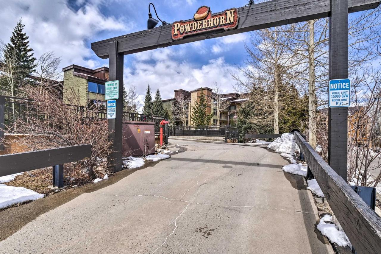 Cozy Ski-Inandski-Out Breckenridge Condo Mtn Views! Bagian luar foto